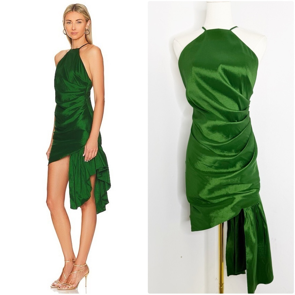 Lovers and Friends Green Formal Dress Laren Bright Green Size Small Revolve